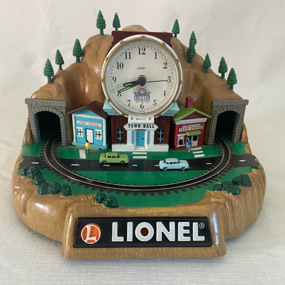 Lionel 100th Anniversary Limited Edition Train Station Animated Alarm Clock